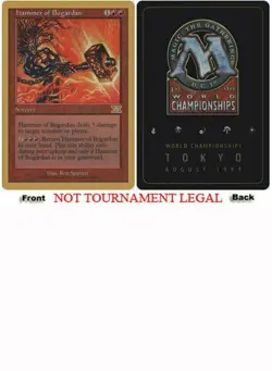 Hammer of Bogardan (Mark Le Pine - 1999) World Championship NM CARD ABUGames - Image 1