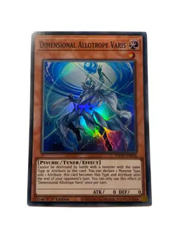 PHHY-EN028 Dimensional Alltrope Varis Super Rare 1st Edition YuGiOh Card - Image 1