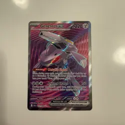 Pokemon Genesect EX TCG Card 161/086 Black Bolt Ultra Rare Full Art - Image 1