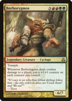 Borborygmos Guildpact PLD Red Green Rare MAGIC THE GATHERING CARD ABUGames - Image 1