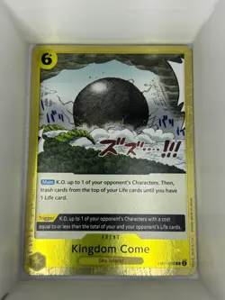 EB01-059 Kingdom Come English R One Piece TCG Card Game - Image 1