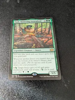MTG English Zask, Skittering Swarmlord NM Normal Jumpstart 2022 - Image 1