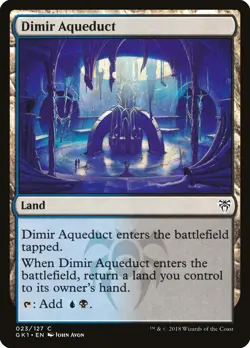 Dimir Aqueduct Guild Kit: Dimir NM Land Common MAGIC THE GATHERING CARD ABUGames - Image 1