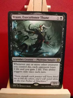 Vraan, Executioner Thane - Phyrexia: All Will be One - Rare - NM - MTG - Image 1