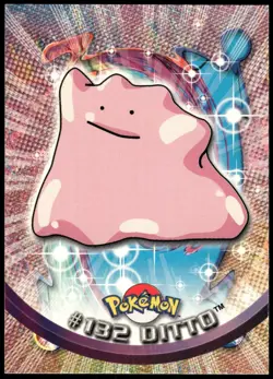 Pokemon 2000 Topps TV Animation Edition Series 3 #132 Ditto Blue Logo - Image 1