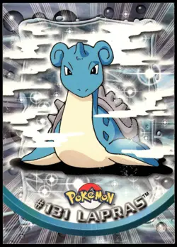 Pokemon 2000 Topps TV Animation Edition Series 3 #131 Lapras Blue Logo - Image 1