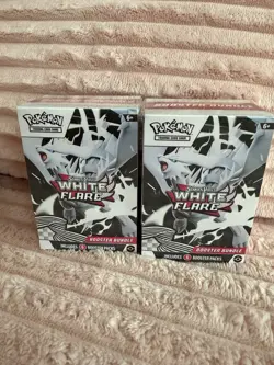 Pokemon TCG Scarlet & Violet White Flare Booster Bundle Box Lot of 2 - Image 1