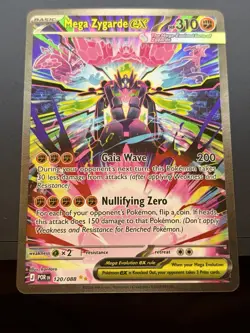 Pokemon Perfect Order - Mega Zygarde ex 120/088 Special Illustration Rare SIR - Image 1