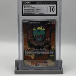 Pokemon Marshadow Illustration Rare Holo CGC 10 Mega Evolution 146/132 - Image 1