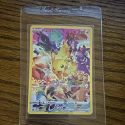 Pokemon Pikachu 160/159 SWSH Crown Zenith Secret Rare Full Art Holo SPANISH - Image 1