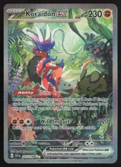 Koraidon ex 247/198 Special Illustration Rare Scarlet & Violet Pokemon Near Mint - Image 1