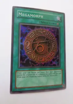 Megamorph DB1-EN037 (Super Rare, Unlimited, Lightly Played / LP) Yugioh - Image 1