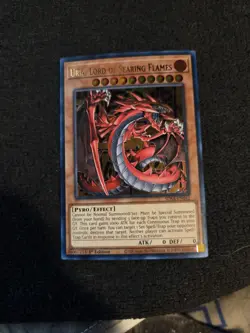Uria, Lord of Searing Flames (SDSA-EN042) - Ultra Rare - 1st Edition - Image 1