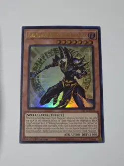 Dark Magician The Magician Of Black Magic Ultra Rare INFO-EN006 NM Yu-Gi-Oh! - Image 1