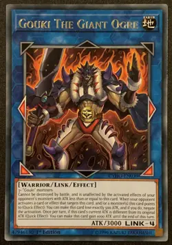 Gouki the Giant Ogre | CYHO-EN039 | Rare | 1st Ed | Cybernetic Horizon | YuGiOh - Image 1