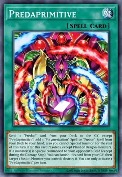 BLZD-EN055 "Predaprimitive" Super Rare PREORDER Yu-Gi-Oh! - Image 1