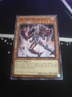 Evil HERO Sinister Necrom OP27-EN017 OTS Tournament Pack 27 Unlimited - Image 1
