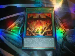 Crimson Gaia 1st Edition Collector's Rare RA05-EN070 Yu-Gi-Oh! - Image 1