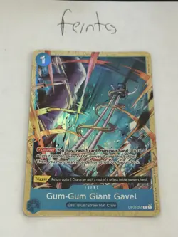 One Piece Gum-Gum Giant Gavel Promo Best Selection Vol 2 NM Ships Same Day - Image 1