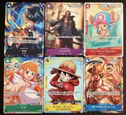 One Piece McDonald's Promo Pack, 6 Cards Set with chopper(Japanese) US shipping - Image 2