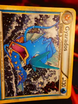 MP Pokemon (Holo) GYARADOS Card HS TRAINER KIT Set 30/30 HGSS Foil Half Deck#8 - Image 3