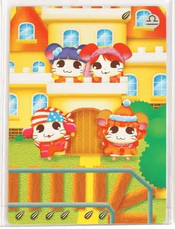 Hamtaro TCG Tarot Card No.M064 AMADA Carddass Hamster Japanese Anime Character - Image 2