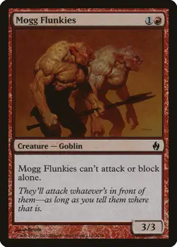 Mogg Flunkies FOIL Premium Deck Series: Fire and Lightning NM CARD ABUGames - Image 1