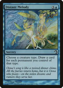 Distant Melody FOIL Premium Deck Series: Slivers PLD Blue Common CARD ABUGames - Image 1
