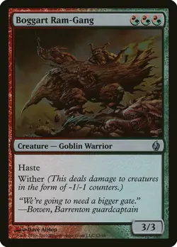 Boggart Ram-Gang FOIL Premium Deck Series: Fire and Lightning PLD CARD ABUGames - Image 1