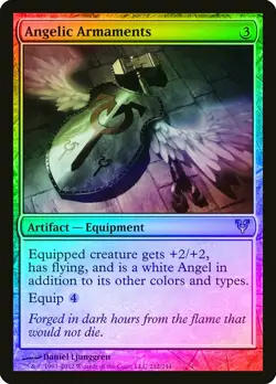 Angelic Armaments FOIL Avacyn Restored PLD Artifact Uncommon CARD ABUGames - Image 1