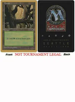 Forest (Tempest D - Brian Seldon - 1998) World Championship NM CARD ABUGames - Image 1