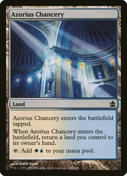 Azorius Chancery Commander NM Land Common MAGIC THE GATHERING CARD ABUGames - Image 1