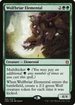 Wolfbriar Elemental Commander Anthology NM Green Rare MAGIC MTG CARD ABUGames - Image 1