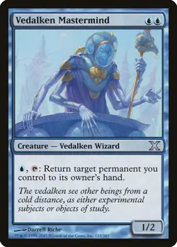 Vedalken Mastermind 10th Edition NM Blue Uncommon MAGIC MTG CARD ABUGames - Image 1