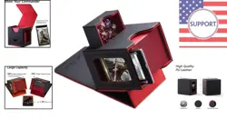 Sleek Card Deck Box for MTG Commander - 100 Card Capacity with Dice Holder - Image 2
