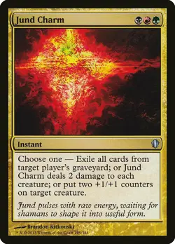 Jund Charm Commander 2013 NM Black Red Green Uncommon MAGIC MTG CARD ABUGames - Image 1