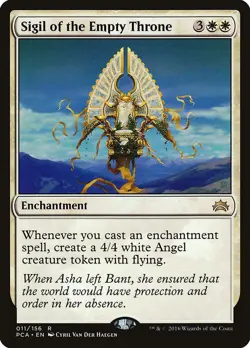 Sigil of the Empty Throne Planechase Anthology NM White Rare MTG CARD ABUGames - Image 1