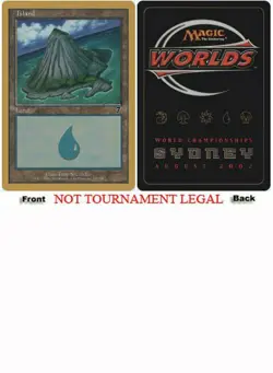 Island (7th Edition 335 - Carlos Romao - 2002) World Championship NM ABUGames - Image 1
