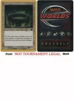 Circle of Protection: Black (Tom Van de Logt - 2000) World Championship NM - Image 1