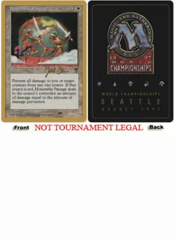 Honorable Passage (Sideboard - Jakub Slemr - 1997) World Championship NM - Image 1