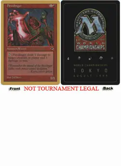 Fireslinger (Mark Le Pine - 1999) World Championship NM Red Common CARD ABUGames - Image 1