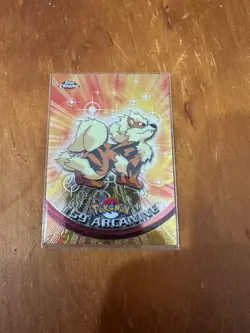 Pokemon Topps Chrome 2000 TV #59 Arcanine Spectra Holo Vintage Trading Card - Image 1