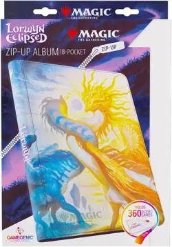 Gamegenic MTG Lorwyn Eclipsed Zip-Up Album 18-Pocket Binder Celestial Reunion - Image 1