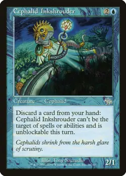 Cephalid Inkshrouder Judgment NM Blue Uncommon MAGIC GATHERING CARD ABUGames - Image 1