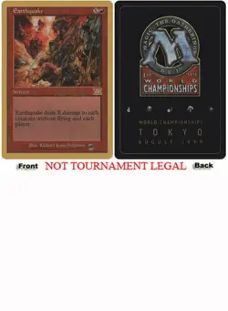 Earthquake (Sideboard - Kai Budde - 1999) World Championship PLD CARD ABUGames - Image 1