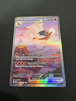 Pokemon TCG Charizard ex Scarlet & Violet-151 199/165 Holo SIR - Image 2