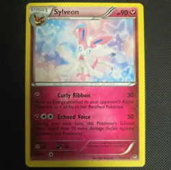 Pokemon TCG Card 2014 XY Furious Fists - Sylveon 72/111 LP - Image 1