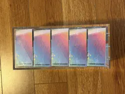 Pokemon Prismatic Evolutions Booster Bundle Lot Of 10 Factory Sealed w/ Acrylic - Image 5