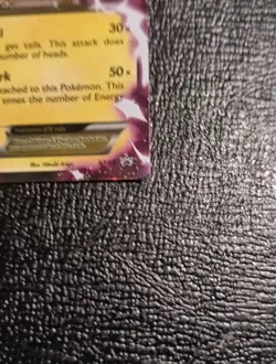 Pokemon Pikachu EX XY84 XY Promo Holo 130 HP Iron Tail Overspark English Card - Image 4