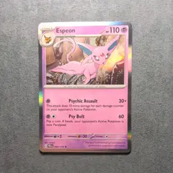 Pokemon TCG - Prismatic Evolutions - Espeon 033/131 - Holo - NM - Image 1